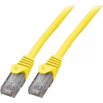Patch kabel EFB-Elektronik Cat.5e U/UTP LSZH CCA, RJ45, žlutý, 30 m K8110GE.30
