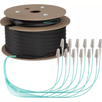 Trunk kabel EFB Elektronik U-DQ ZN BH OM3 12G 1x12 LC-LC 100m Dca LSZH - 100 m O8342S100OM3