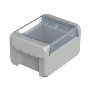 Nástěnné pouzdro BOPLA EUROMAS II, polykarbonát, světle šedá (RAL 7035), 113 x 80 x 60 mm, IP65, IK07, UL 94 V-0 96022125