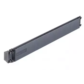 SCHÄFER IT SYSTEMS 1U 19 inch zasouvací slepý panel, černý, RAL 9005, bez nářadí 7978450