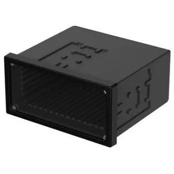 Zabudovací skříňka Bopla NGS 9408 UNINORM, 96 x 48 x 85 mm, černá RAL 9005 17940801.MT1