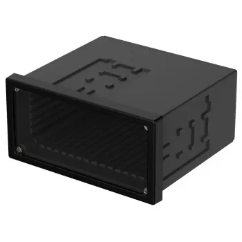 Zabudovací skříňka Bopla NGS 9408 UNINORM, 96 x 48 x 85 mm, černá RAL 9005 17940801.MT1