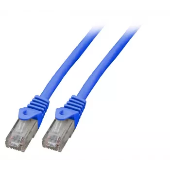 RJ45 patch kabel EFB-Elektronik Cat.5e U/UTP LSZH CCA AWG24/7 modrý 20m (K8110BL.20)
