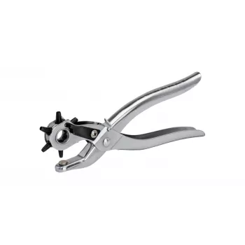 Revolverové děrovací kleště RAPID TOOLS RP03, kov, stříbrná, 2-4,5 mm, 6 velikostí 5001724