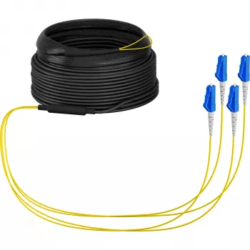 Trunkový kabel EFB Elektronik U-DQ ZN BH OS2 4E 1x4 LC-LC 30m Dca LSZH G675A1 - kabel - 30 m O8303S30OS2