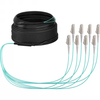 Trunkový kabel EFB Elektronik U-DQ ZN BH OM3 8G 1x8 LC-LC 10 m Dca LSZH O8322S10OM3