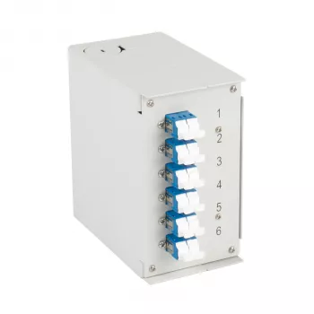 DIN lištová box EFB Elektronik OS2 6x LC-Duplex spojka bez pigtailů (BHS60921.6)