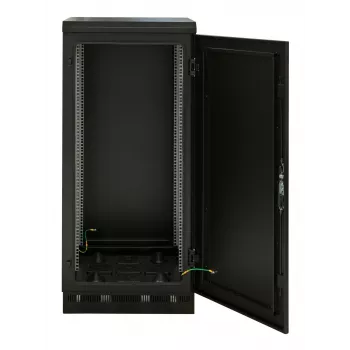 19 inch síťová skříň 42U 800x800, IP55, s předmontovaným soklem, RAL9005 691742IP55V2.TS