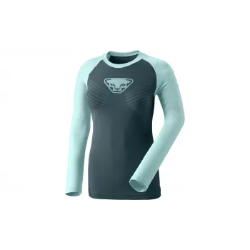 Dámské termo spodní tričko s dlouhým rukávem Dynafit Speed Dryarn Longsleeve - Cloud Blue, M