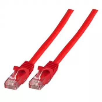 Patch kabel EFB K8110RT.5 Cat.5e U/UTP LSZH CCA, RJ45, červená, 5m