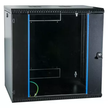 Nástěnné rackové pouzdro EFB 19 inch 12U, pevné, jednodílné, RAL 9005, hloubka 600 mm (691712VTS.60)