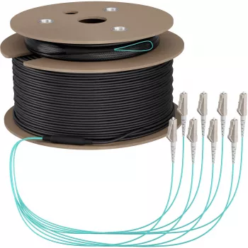 Trunkový kabel EFB Elektronik U-DQ ZN BH OM3 8G 1x8 LC-LC 130m Dca LSZH - 130 m O8322S130OM3
