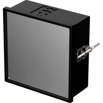 Vestavná skříň Bopla NGS 9806 UNINORM 144 x 144 x 64 mm černá RAL 9005 17980601.MT2