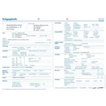 BOI Transfer Report / Handover Form, A4, 50 Sheets 9206-00215
