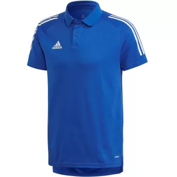 Pánské polo tričko adidas Condivo 20, Team Royal Blue/White, ED9237, velikost S