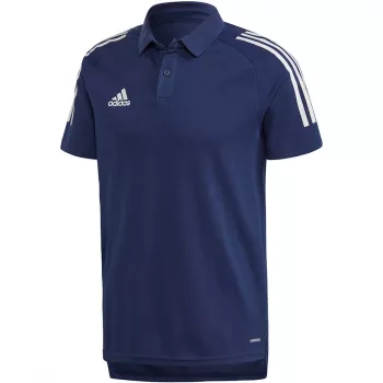 Pánské polo tričko adidas Condivo 20 Legend Ink/White ED9245 S