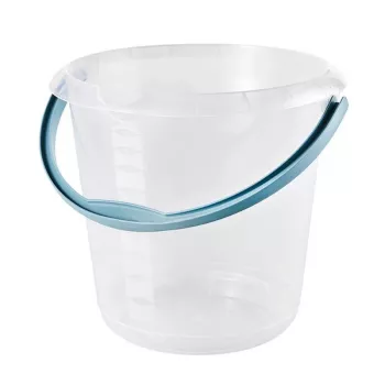 Kbelík s výlevkou KEEEPER 10L Mika Ø30x28cm transparentní