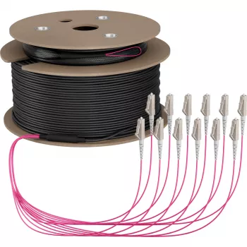 Trunk kabel EFB Elektronik U-DQ ZN BH OM4 12G 1x12 LC-LC 150m Dca LSZH - 150 m (O8342S150OM4)