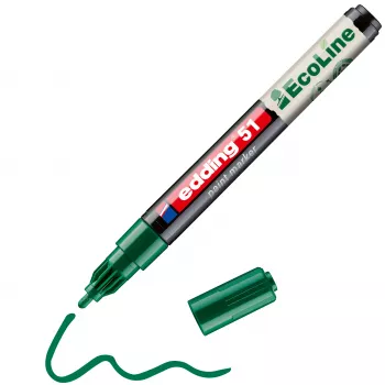 Lakový fix edding 51 EcoLine zelený 1-2 mm 4-51-004