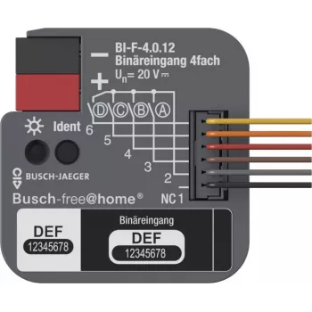 KNX binární vstup Busch-Jaeger 4kanálový podomítkový BI-F-4.0.12 2CDG510024R0021