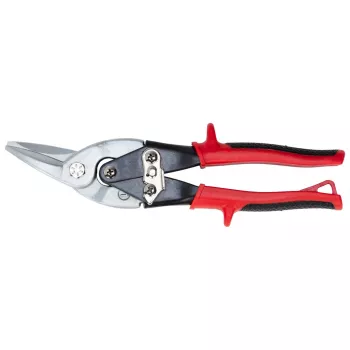 Nůžky na plech Gedore RED 3301741, pravé střihající, 250 mm, zubatá čepel, pákový převod, dvousložková rukojeť