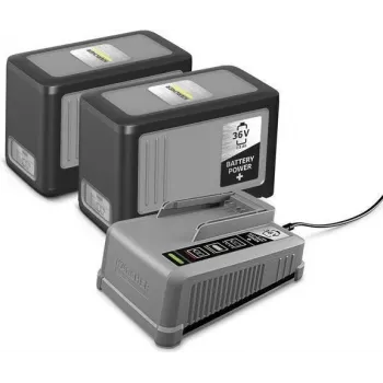 Startovací sada Kärcher Battery Power+ 36/75 – 36V 7,5Ah Li-Ion akumulátor & rychlonabíječka 2.445-070.0