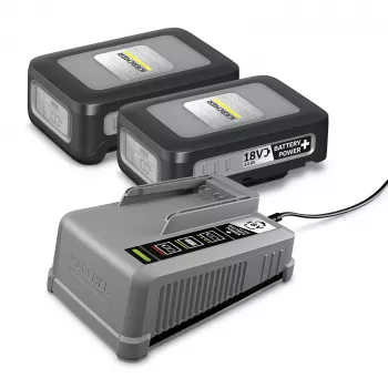 Startovací sada Kärcher Battery Power+ 18/30 2.445-072.0 – 18V 3,0Ah Li-Ion akumulátor a nabíječka