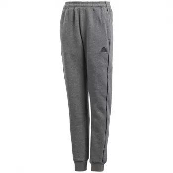Tepláky adidas Core 18 Junior, šedé, 116 cm, CV3957