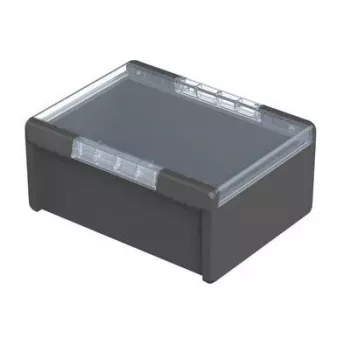Univerzální skříň Bopla Bocube B 273616 PC-V0-G-7024, polykarbonát, grafitově šedá, 364 x 284 x 160 mm, 96027674