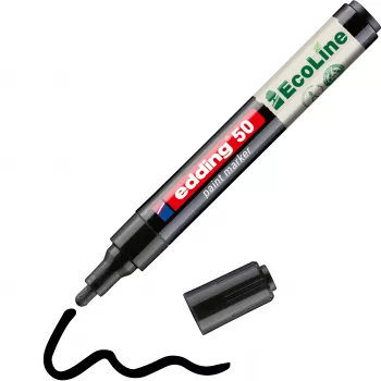 Edding 50 EcoLine lakový popisovač černý 2-3 mm 4-50-001