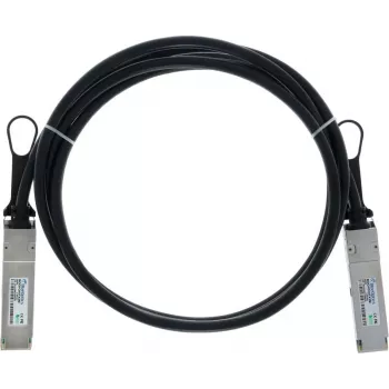 BLUELAN kompatibilní Amphenol NJAAKK-0007 QSFP112 Direct Attach kabel, 400GBASE-CR4, Infiniband, 1,5 m (NJAAKK-0007-BL)