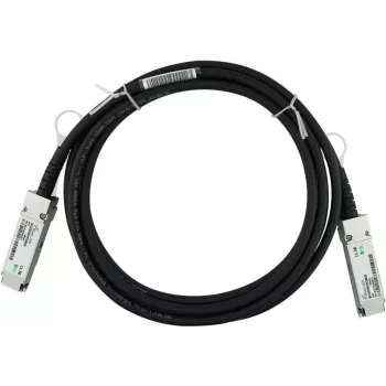 BlueLAN QSFP+ Direct Attach měděný kabel, 40GBASE-CR4, 40 Gbps, 1 m, 30 AWG, pasivní, kompatibilní s Dell GME9UAY GME9UAY-BL