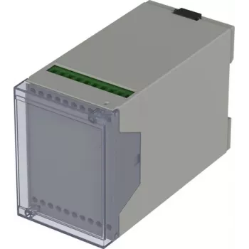 Pouzdro na DIN lištu Bopla CN 55 AK-SET, 55 x 75 x 109,5 mm, ABS, světle šedá (RAL 7035), 1 ks, 65005510.HMT1