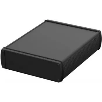 Univerzální pouzdro Bopla ABPH 1600-0200 ALUBOS_SET 84166200.HMT1, 169 x 200 x 52 mm, hliník, černá RAL 9005