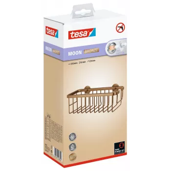 Lepicí sprchový košík tesa MOON BRONZE bronzový 40606-00000-00