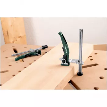 Metabo Vertical Quick Clamp for MWB Workbenches, 155 mm Clamping Width, 70 mm Throat Depth 630139000