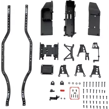 Reely RE-7068336 Aluminium Main Chassis Plate for 1:10 RC Buggies and Trucks