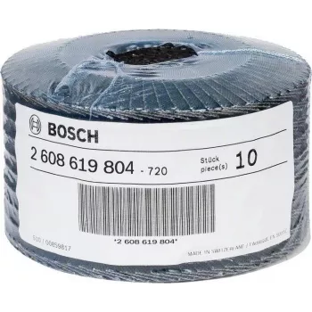 Lamelový brusný kotouč Bosch X-LOCK R780 Best for Inox 125 mm P60 zirkonkorund kuželový typ 29 2608619804