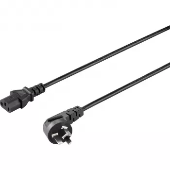 Sygonix SY-5042712 Cold Appliance Connection Cable Black 2.00 m