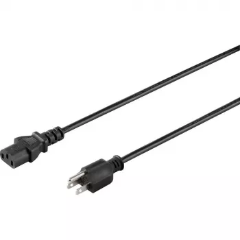 Sygonix SY-5042736 Cold Device Power Cable CEE 7/7 to IEC C13 2 m Black