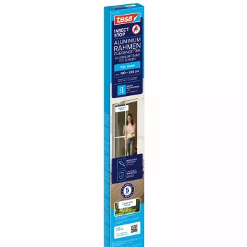 Síťové dveře proti hmyzu tesa Insect Stop bílé 1,0 x 2,2 m (55192-00100-00)
