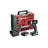 Akumulátorový příklepový šroubovák Metabo SB 18 L BL Set 18V bezuhlíkový 65 Nm se 2x 2,0 Ah Li-Power akumulátory, nabíječkou a kufrem 613157710