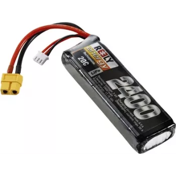 LiPo akumulátor Reely 7,4 V 2400 mAh 2S 20C softcase XT60 (RE-7853244)