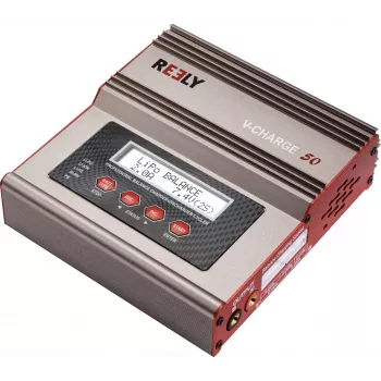 Multifunkční nabíječka Reely V-Charge 50 50 W AC/DC LiPo NiMH NiCd Pb s balancerem RE-8264340