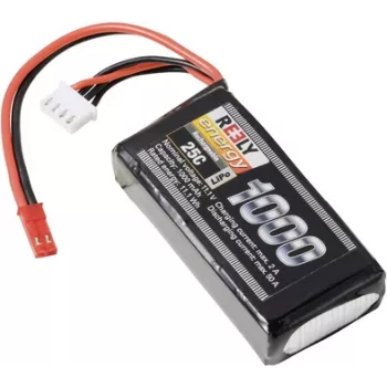 Reely LiPo akumulátor 11,1V 1000mAh 3S 25C Softcase BEC (RE-7845957)