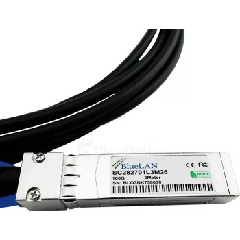 DAC kabel QSFP28 BlueOptics 02311MNX, kompatibilní s BlueLAN, 1 m 02311MNX-BL