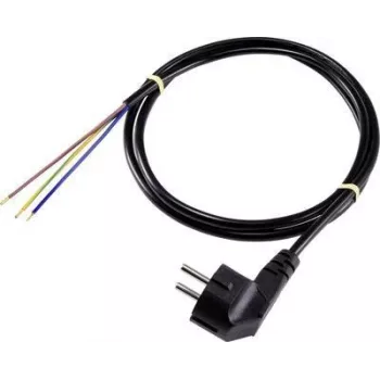 Sygonix SY-5043484 Power Connection Cable Black 2.00 m