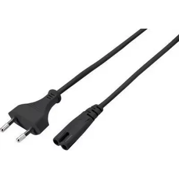 SYGONIX SY-5043508 Power Cable Schuko to IEC C13 5m Black