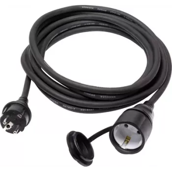 Prodlužovací kabel Sygonix SY-5044438 16 A černý 3 m