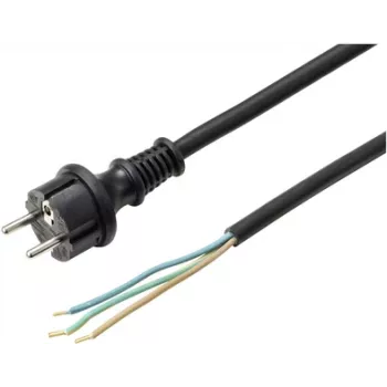 Sygonix SY-6029112 Mains Power Cable CEE 7/7 to IEC C13 4.5 m Black